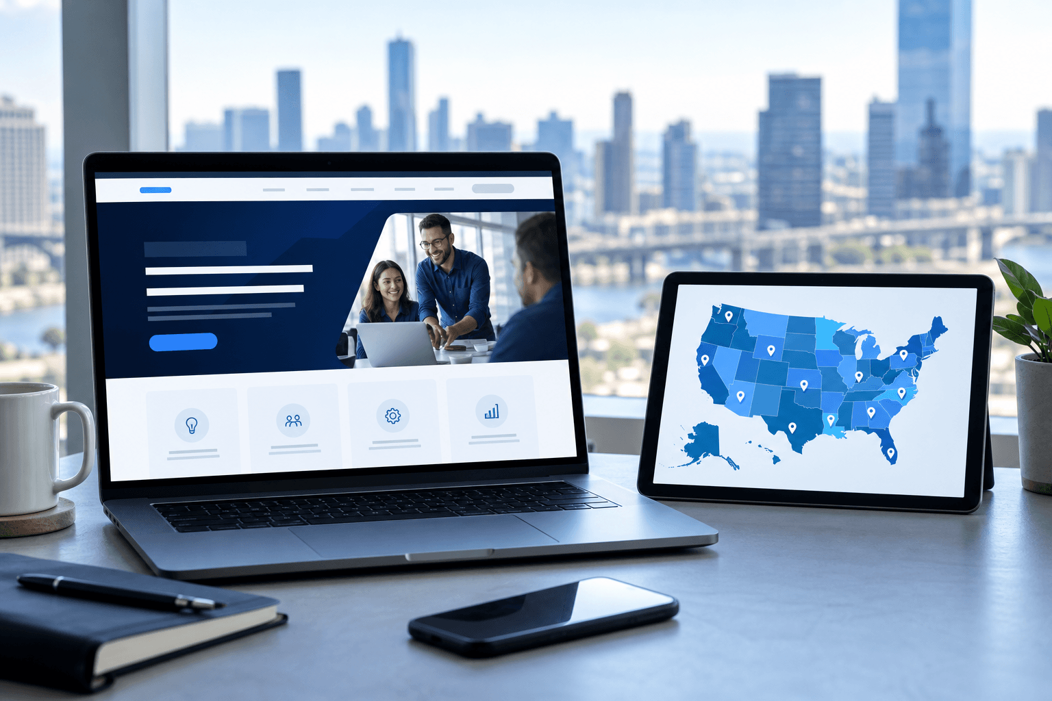 Web development services available across Alaska